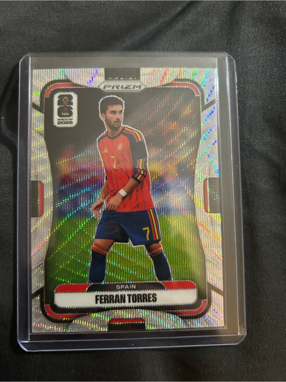 Panini Prizm Ferran Torres - Red, Blue, Yellow